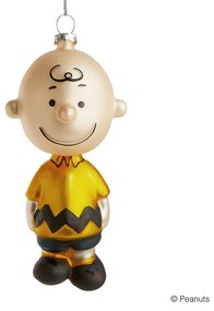 PEANUTS Sklenená ozdoba figúrka Charlie Brown