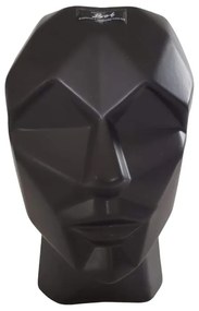Keramická váza Modern man, Matt Black, 26 cm