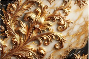 Obraz - Mramor so zlatom (90x60 cm)