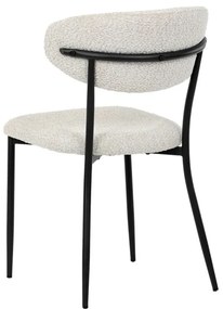 Autronic BONTEC Jedálenská stolička, béžová, látka bouclé, CT-W1021 CRM2 Farba: Šedá