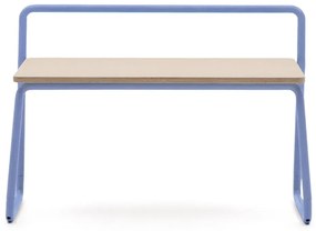 Modrá/v prírodnej farbe lavica Tinn – Kave Home