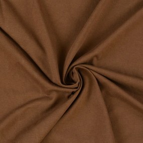 Kvalitex Jersey plachta tmavo hnedá rôzne rozmery