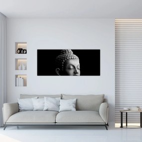 Obraz - Budha, portrét (120x50 cm)