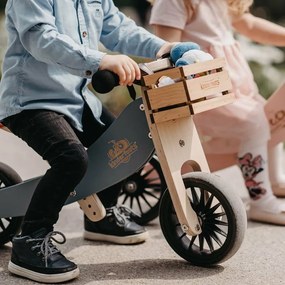 Drevené balančné odrážadlo Tiny Tot Plus 2v1 modrá