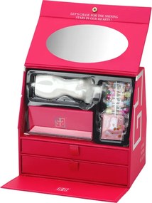LEAN Toys Kreatívna kozmetická súprava v kufríku s príslušenstvom