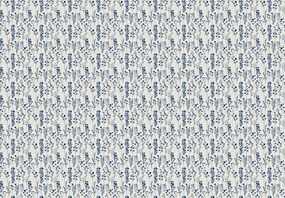 Fototapeta - Modré vzorované kvety (147x102 cm)