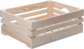 ČistéDrevo Drevená debnička 40 x 30 x 15 cm