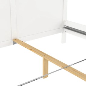 Biela dvojlôžková posteľ 160x200 cm Paris – Tvilum