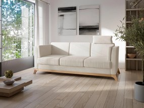 XXXLutz TROJMIESTNA POHOVKA, textil, krémová Sit & More - Sedačky - 000144022310