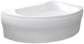 Aqualine Aqualine, ORAVA vaňa 150x90x38cm bez nožičiek, pravá, biela, G1591