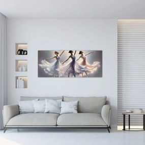 Obraz - Tri baletky (120x50 cm)