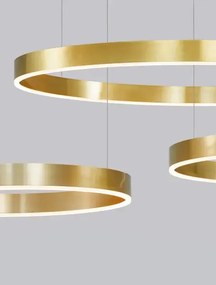 LED luster Motif 100 zlaté CCT s diaľkovým ovládaním