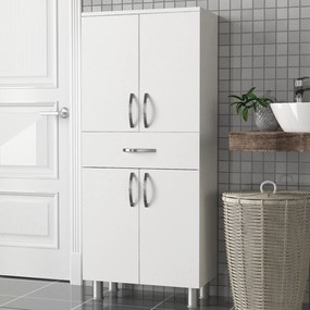 Kúpeľňová skrinka Austin 4 (Biela). Akcia -20%. Vlastná spoľahlivá doprava až k Vám domov. 1071690