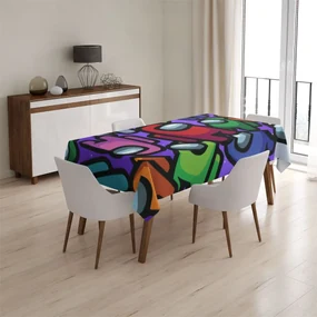 Sablio Obrus AMONG US Levitujúci - 90x90 cm