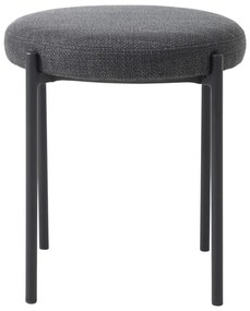 Tmavosivá kovová stolička Pelican – Unique Furniture