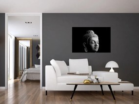 Obraz - Budha, portrét (90x60 cm)