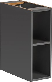 Comad Spodný rozširovací diel pre umývadlové skrinky s doskou Monako Grey Oak 20 sivá