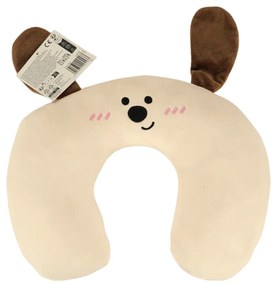 Cestovný vankúšik TRAVEL FRIENDS 33x25 cm plyšový - viac farieb Farba: Sivá