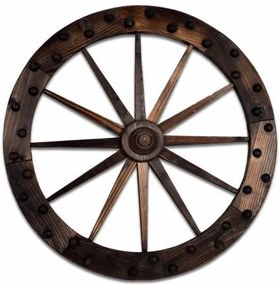 Dekoratívne drevené koleso