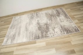 Koberec Dywilan Raw 4 Silver sivý / krémový