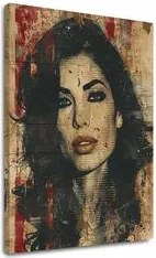 Obraz Amy Winehouse - Hlboký pohľad duše | 100% originál domaľovaný akrylom