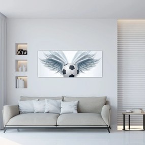 Obraz - Balón s krídlami (120x50 cm)