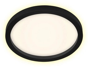 Briloner 7361-015 - LED Stropné svietidlo CADRE LED/18W/230V pr. 29,7 cm čierna