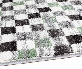 Dekorstudio Moderný koberec MODA SOFT sivo zelený 1141 Rozmer koberca: 120x160cm