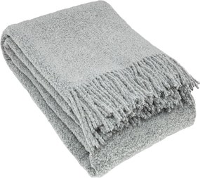 Deka Boucle 140x200cm silver grey