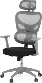 Kancelárska stolička sivá KA-K2081 GREY