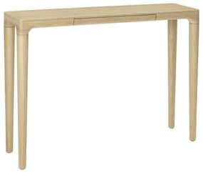 Konzolový stolík z dubového dreva v prírodnej farbe 12x110 cm Heart'n'Soul – UMAGE