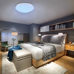 Brilo - LED RGBW Stmievateľné stropné svietidlo STARRY SKY LED/10W/230V + DO