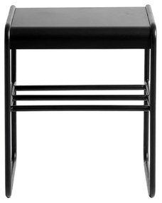 Muubs Kovová stolička/odkladací stolík COPENHAGEN, čierna