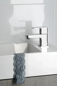 Sapho Sapho, SMALL stojánkový umývadlový ventil, 92 mm, chróm, SM25