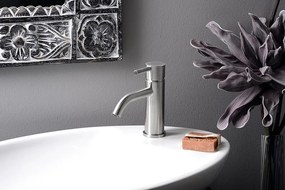Sapho Sapho, MINIMAL podomietková sprchová batéria, 2 výstupy, nerez, MI042