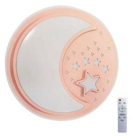LED Detské smievateľné stropné svietidlo NOTTE LED/40W/230V + diaľkové ovládanie