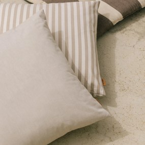 Ferm Living Vonkajší poťah na vankúš Strand Sand 50 × 50 cm