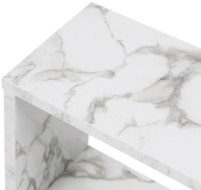 Konferenčný stolík Life White Marble