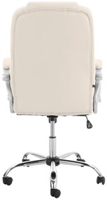 Kancelárska XXL stolička DS19616001 - Krémová