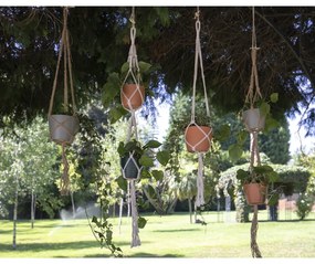 Látkový záves na kvetináč ø 10 cm (výška 120 cm) Macramé – Artevasi