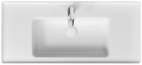 Cersanit Crea BOX skrinkové umývadlo 100cm, biela, K114-018