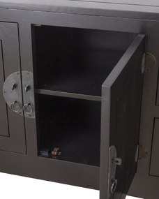 Komoda Modern 137 x 45x 76 cm black