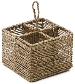 Stojan na kuchynské náčinie z morskej trávy Tossa – Kave Home