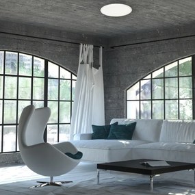 LED Stmievateľné stropné svietidlo CRUZ s diaľkovým ovládačom 1xLED/40W/230V 2000lm