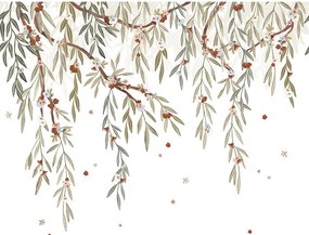 Detská tapeta 200 cm x 248 cm Eucalyptus Blooming – Lilipinso