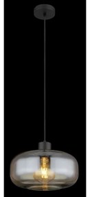 Globo 15566HA - Luster na lanku GIUSEPPE 1xE27/40W/230V pr. 28 cm číra
