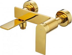 Mexen Zero, nástenná vaňová batéria, zlatá lesklá, 71130-50