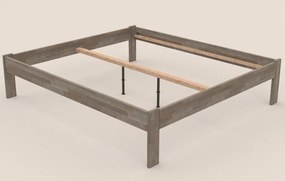 Posteľ Tema Futon 180x200 cm, šedý buk