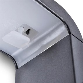 Brilagi-LED Vonkajšia lampa BARI LED/7W/230V 3000/4000/6000K antracit IP54 30 cm