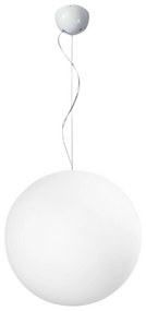 Závesná lampa Oh biela energeticky úsporná 55 cm